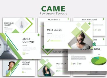 قالب پاورپوینت CAME – Powerpoint Templates