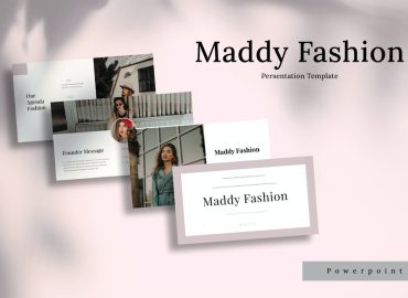 قالب پاور پوینت Maddy – Fashion PowerPoint
